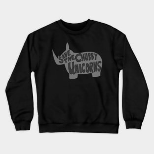 Save the chubby unicorns Crewneck Sweatshirt